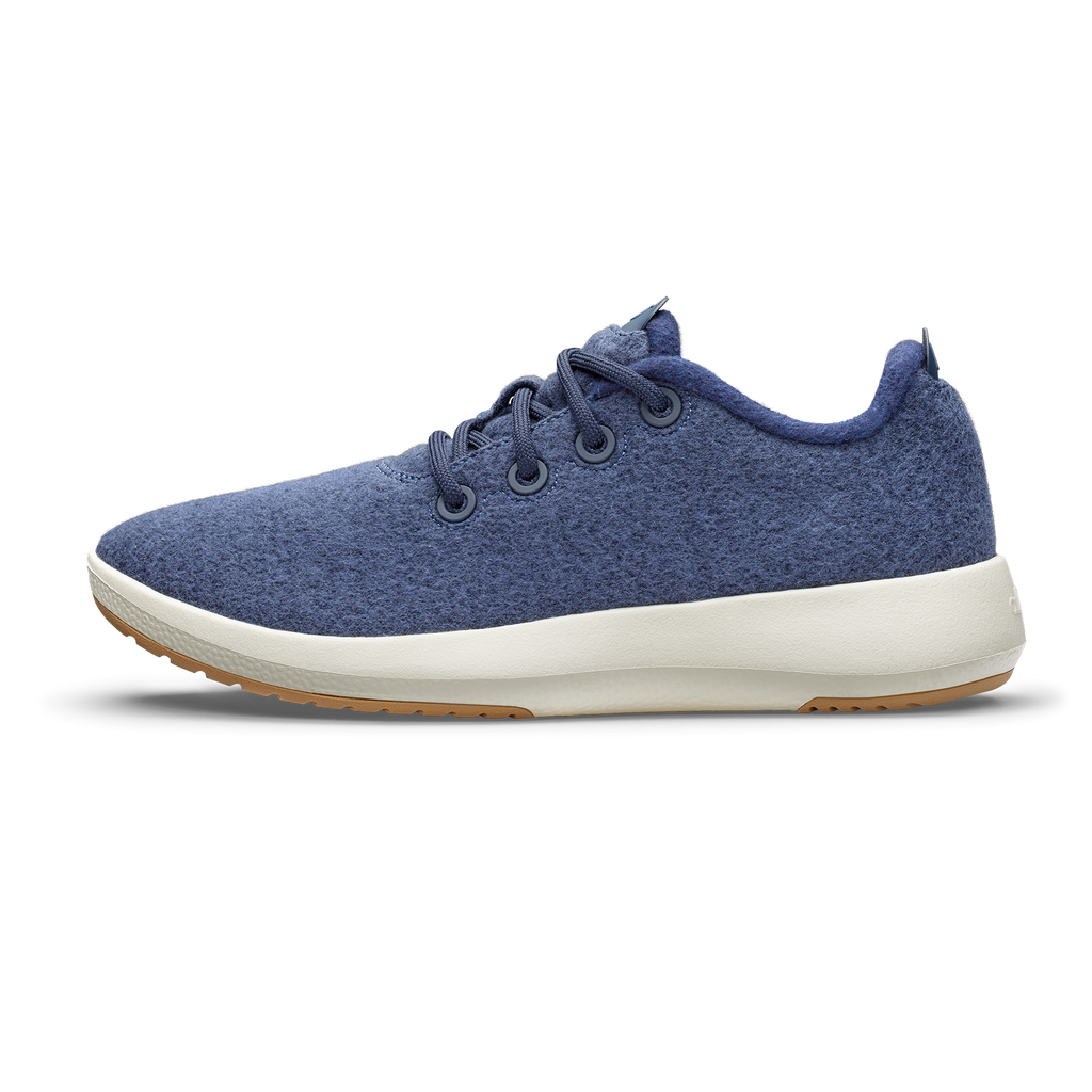 Women's Wool Runner Mizzle - Hazy Indigo (Natural White Sole)