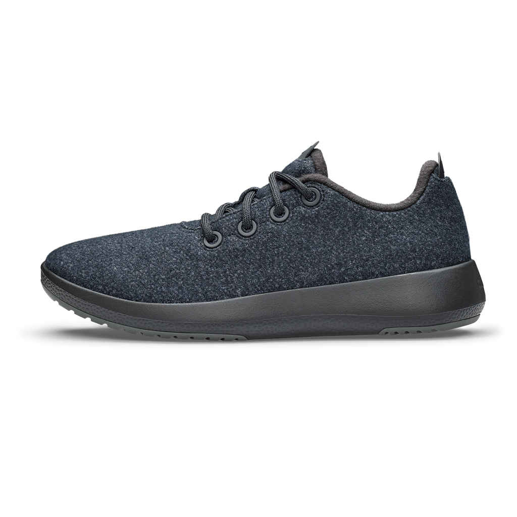 Women's Wool Runner Mizzle - Natural Black (Natural Black Sole)