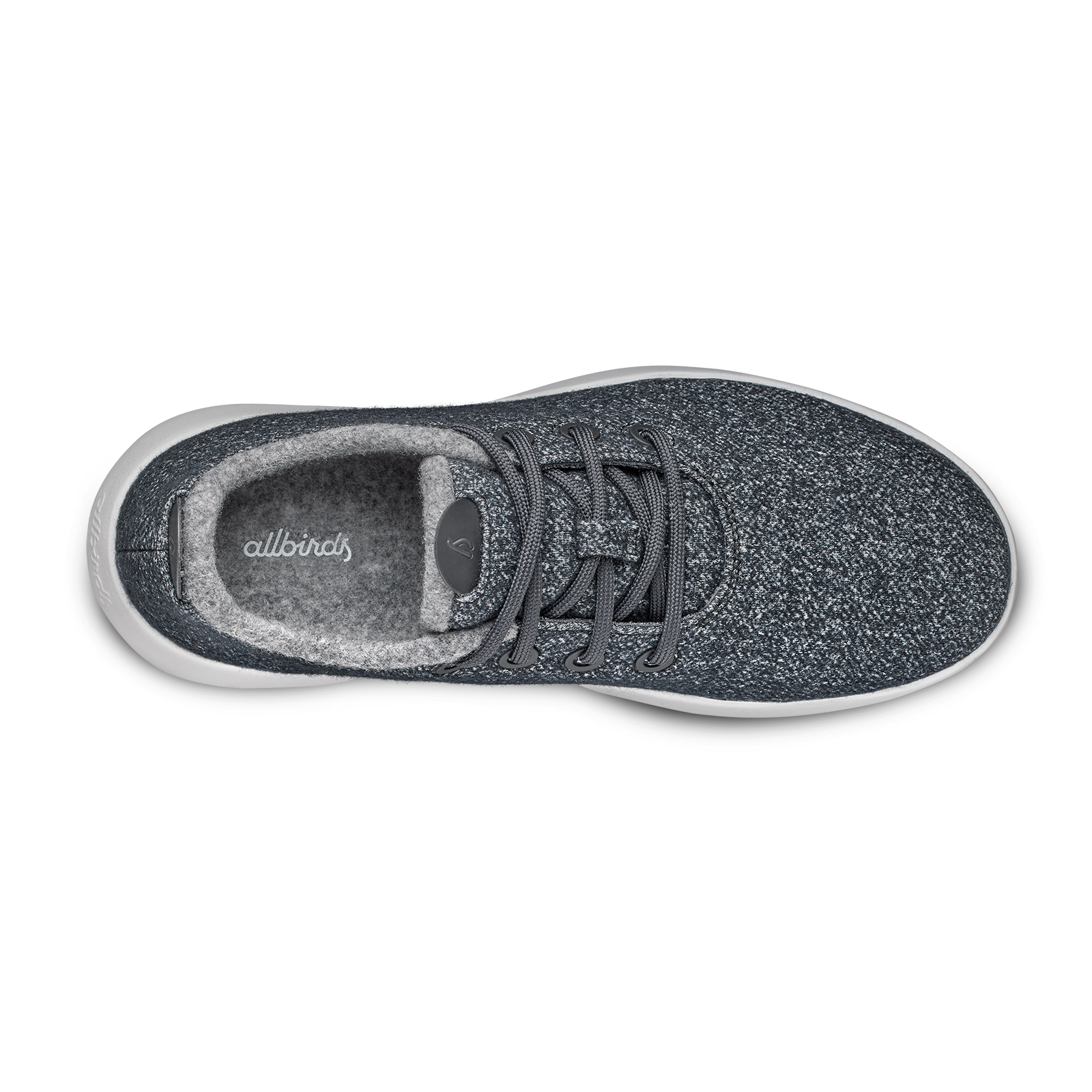 Men's Wool Runner Mizzle - Dark Grey (Light Grey Sole)