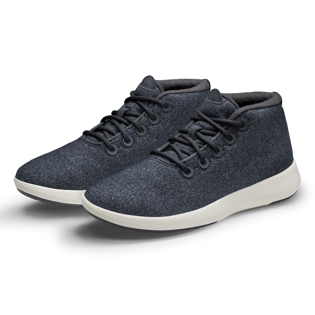 Women's Wool Runner-up Mizzle - Natural Black (Natural White Sole)