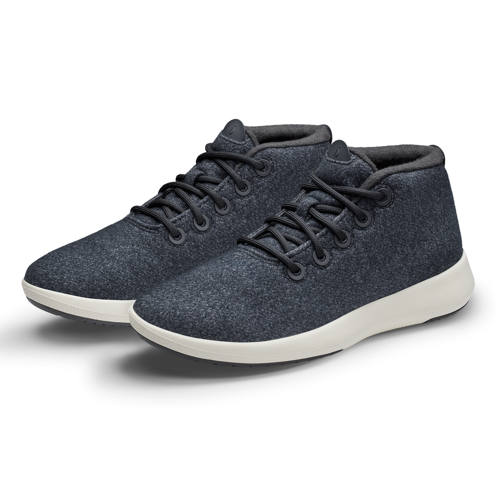 Men's Wool Runner-up Mizzle - Natural Black (Natural White Sole)