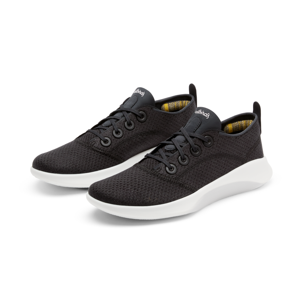 Women's SuperLight Tree Runners - Natural Black/Dark Grey (Blizzard Sole)