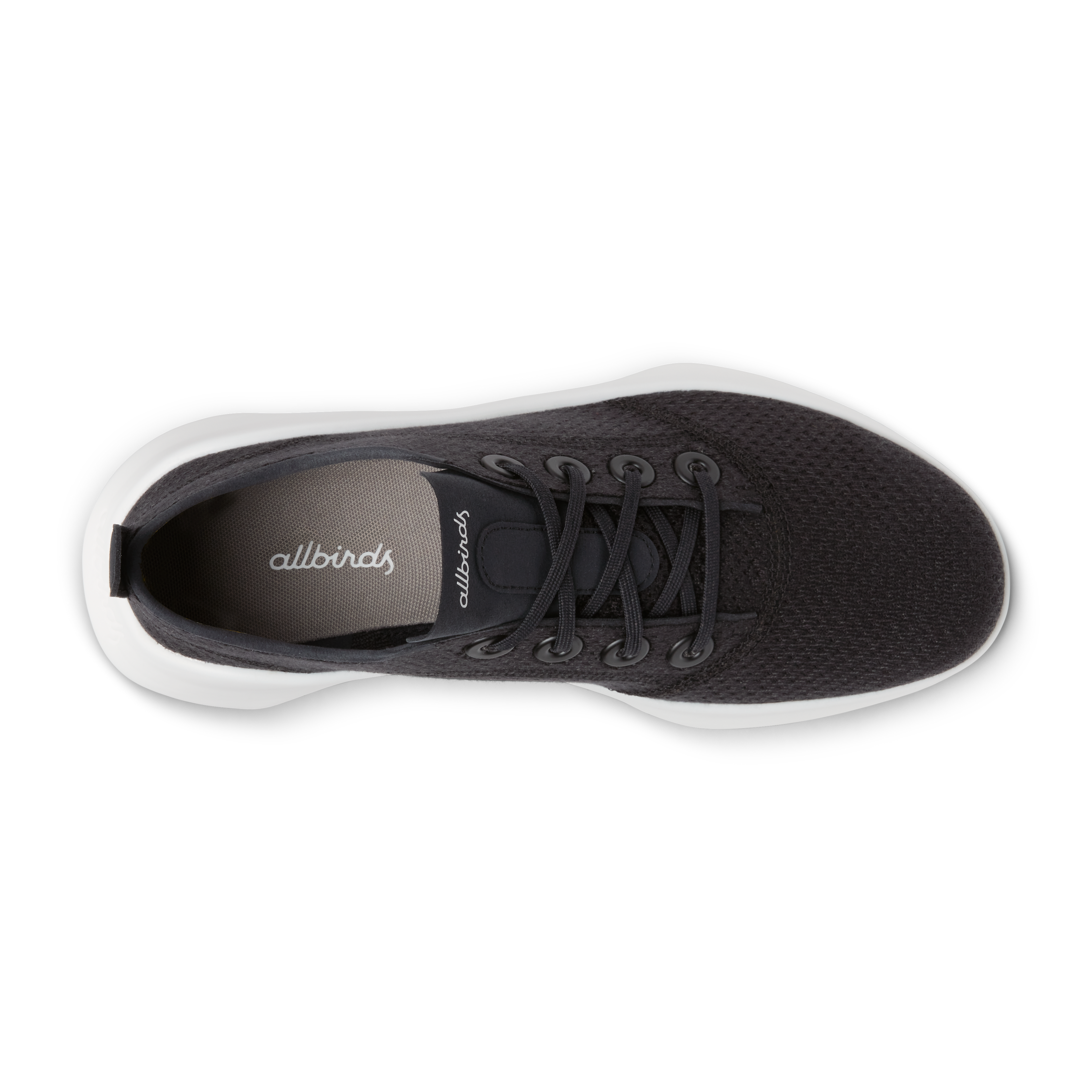 Women's SuperLight Tree Runners - Natural Black/Dark Grey (Blizzard Sole)