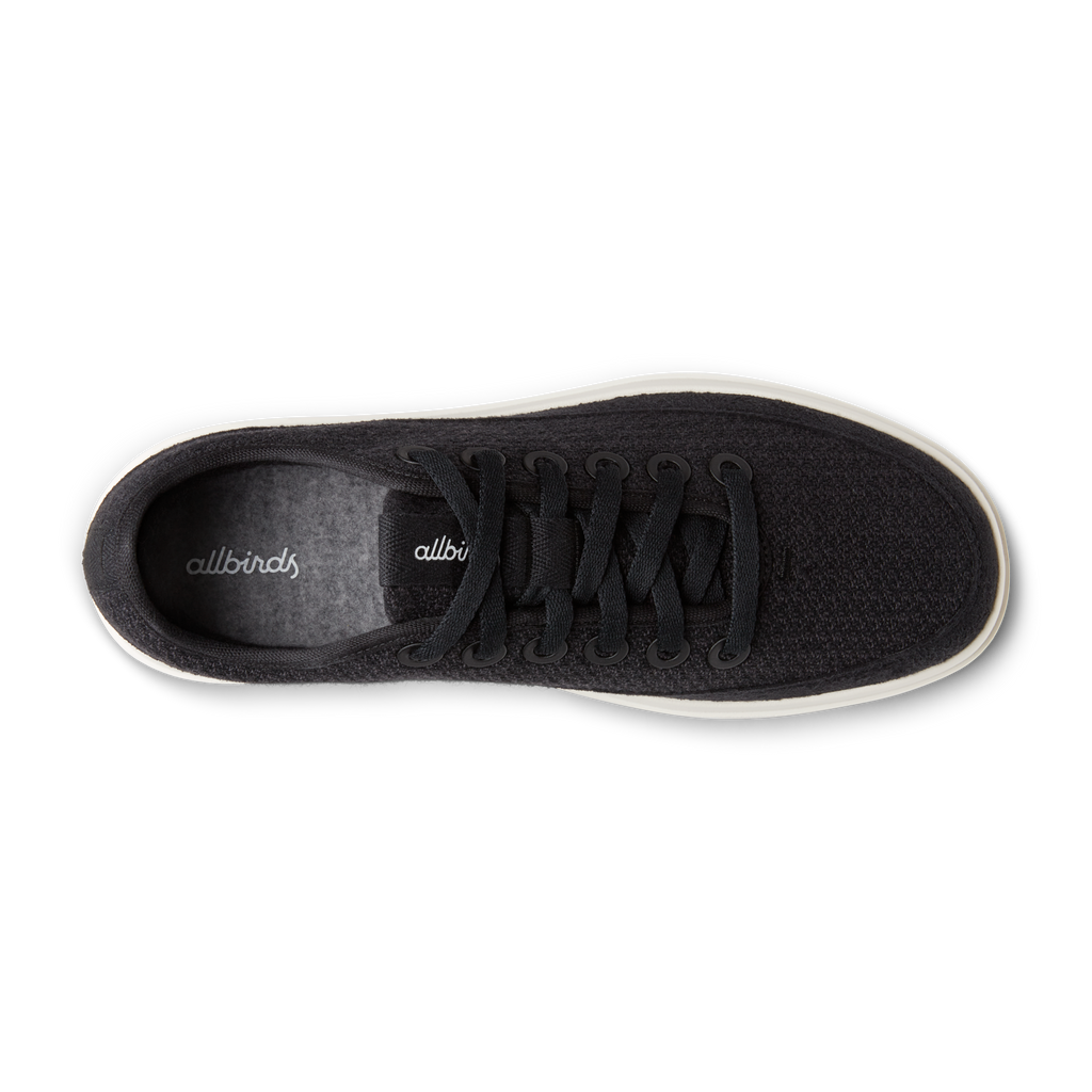 Men's Wool Piper Go - Natural Black (Natural White Sole)