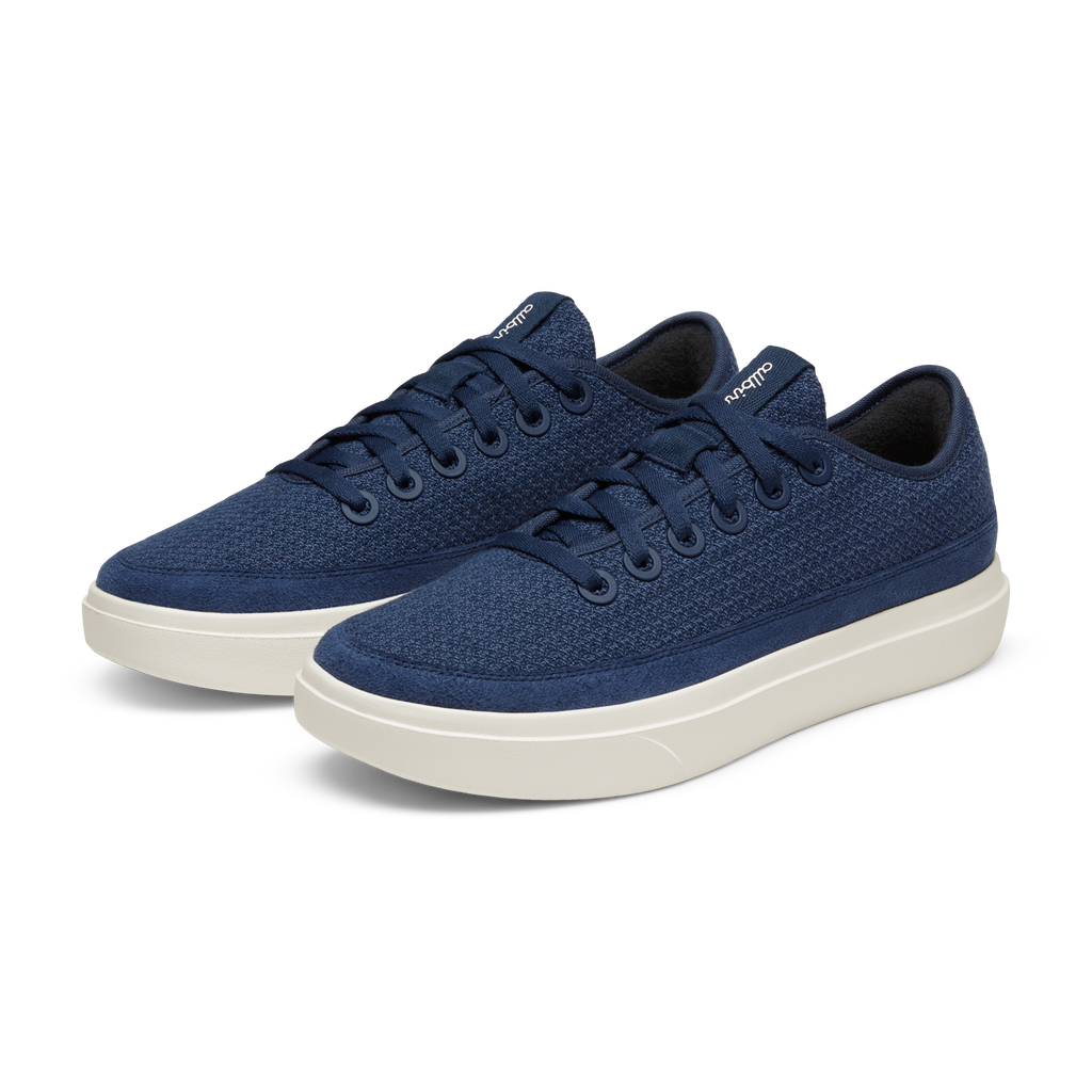 Women's Wool Piper Go - Deep Navy (Natural White Sole)