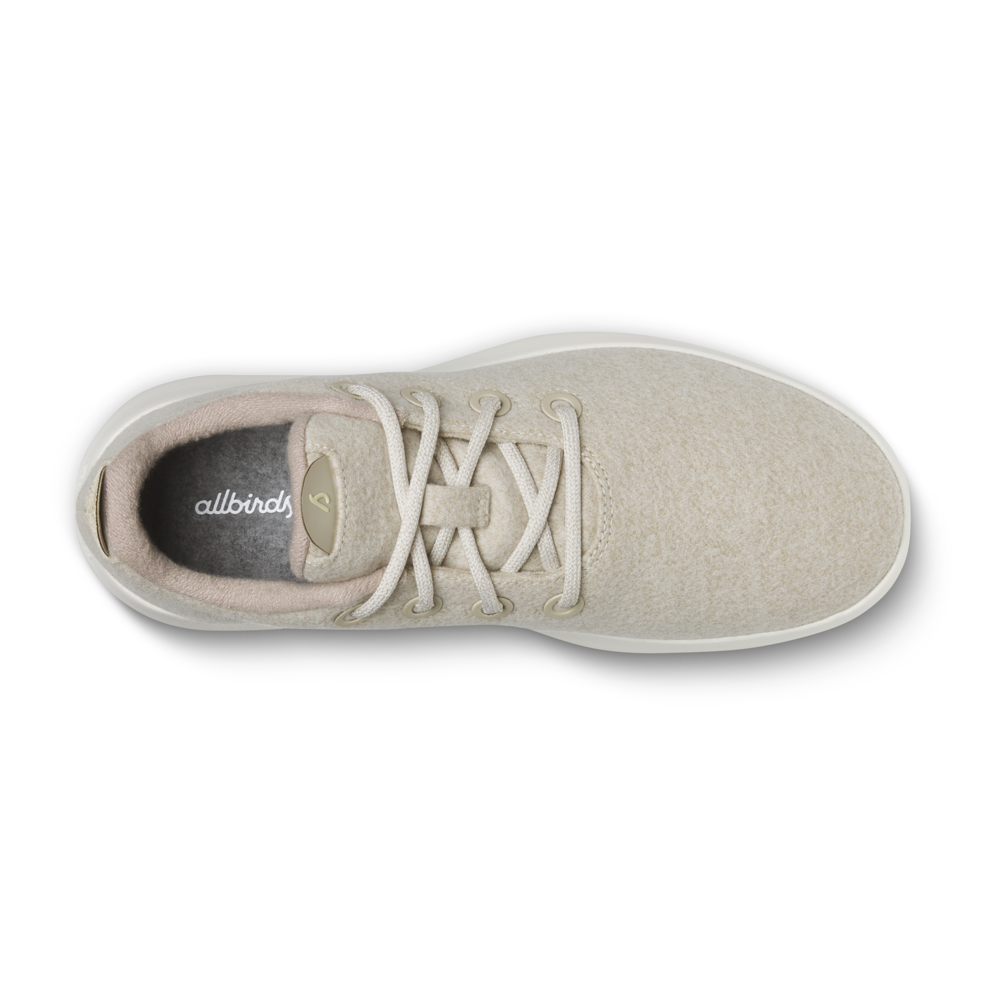 Men's Wool Runner Mizzle - Stony Cream (Natural White Sole)