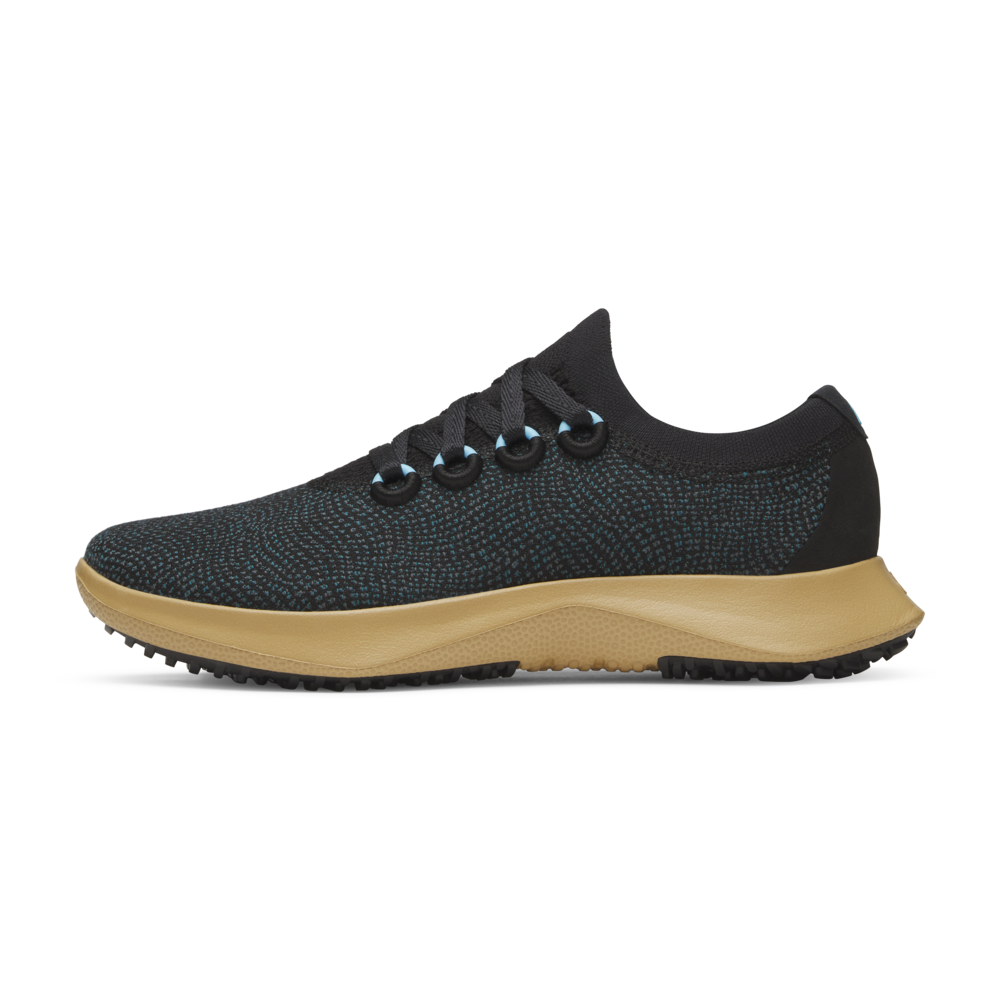 Men's Wool Dasher Mizzle - Natural Black/Chasm Teal (Stony Beige Sole)