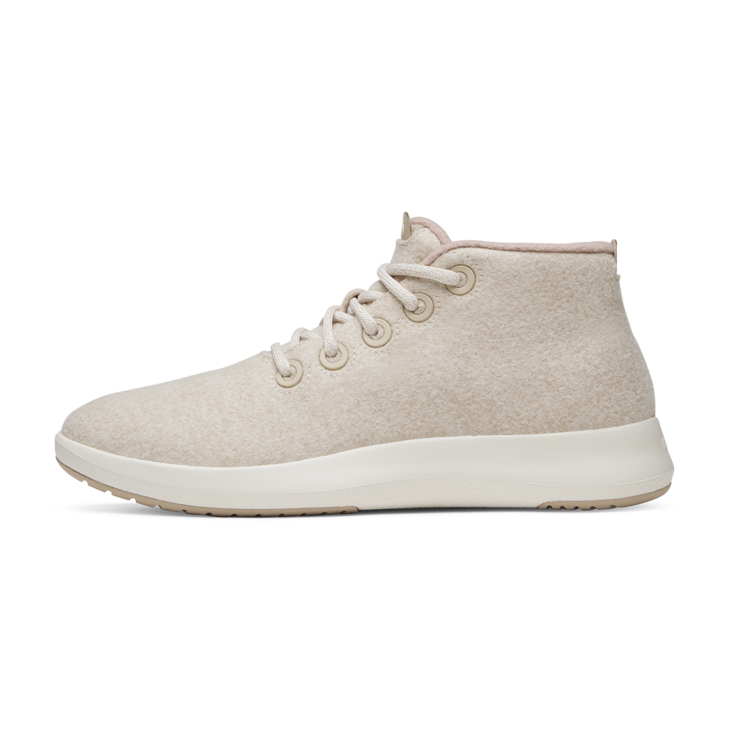 Women's Wool Runner-up Mizzle - Stony Cream (Natural White Sole)