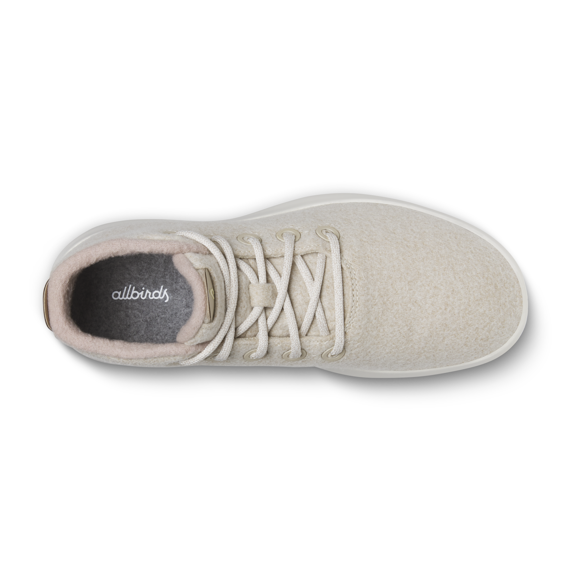 Men's Wool Runner-up Mizzle - Stony Cream (Natural White Sole)