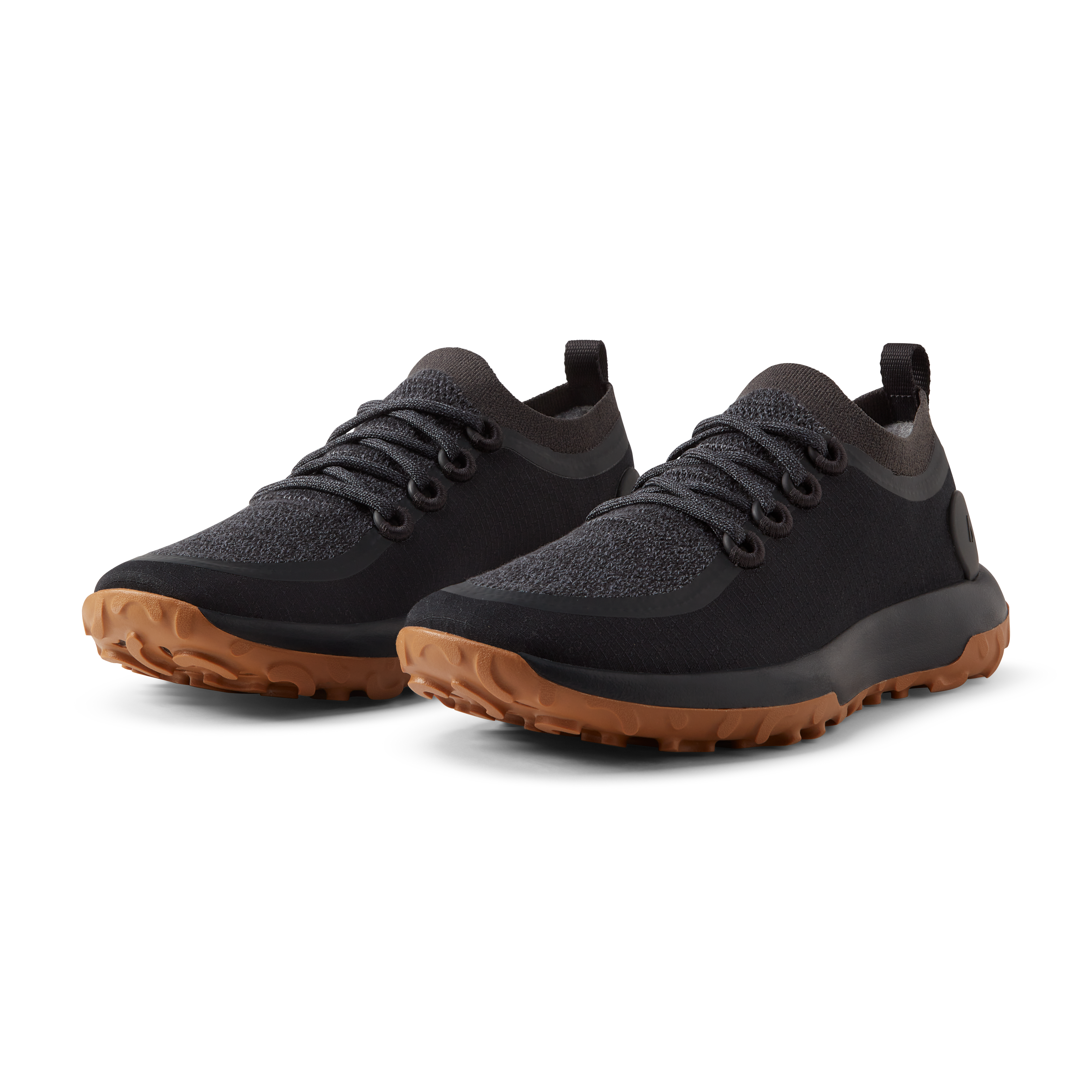 Women's Trail Runner - Natural Black (Rugged Khaki Sole)