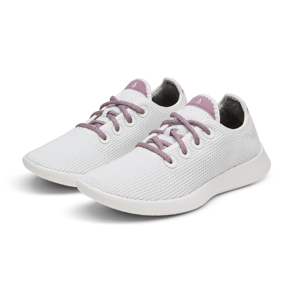 Women's Tree Runner - Blizzard/Hanami Plum (Blizzard Sole)