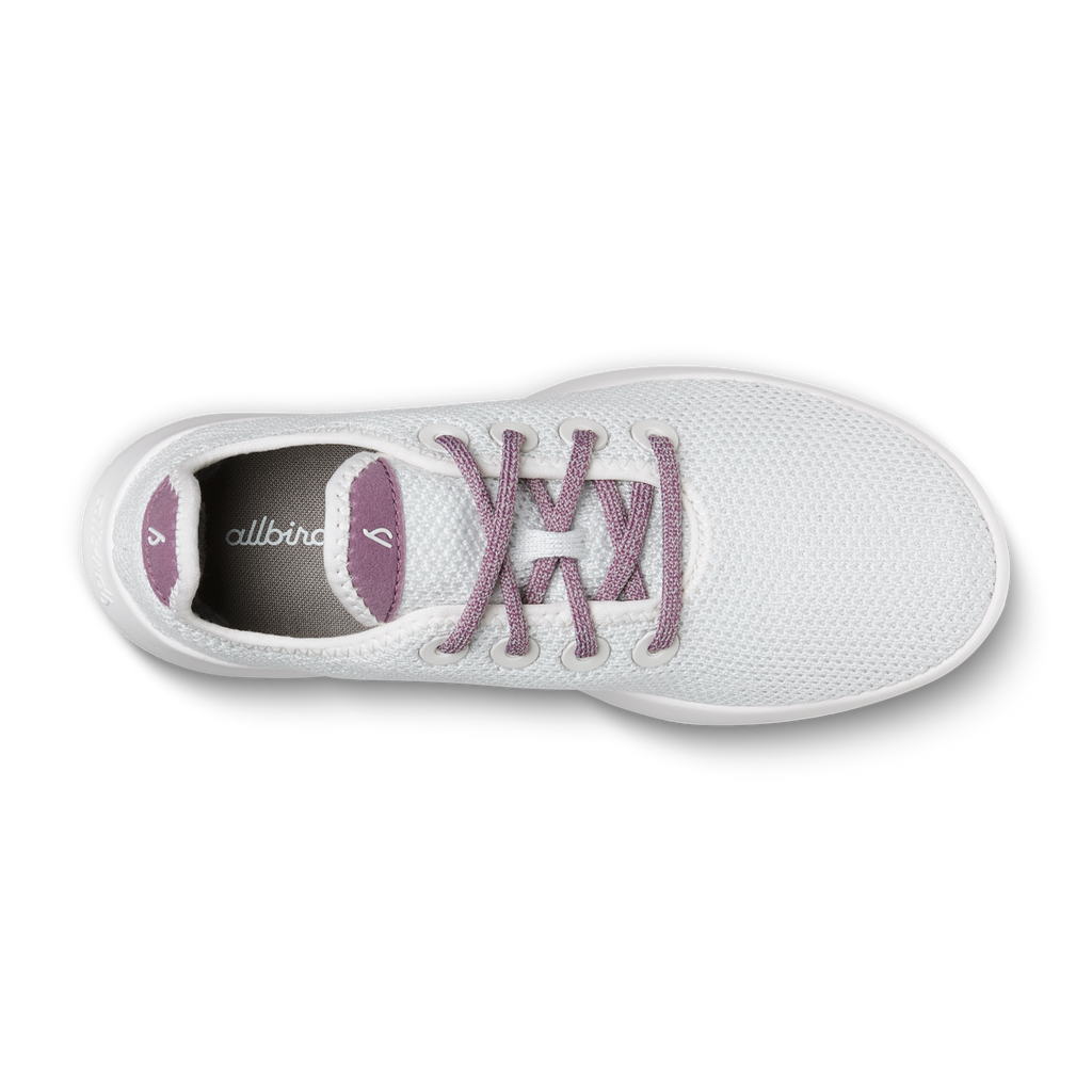 Women's Tree Runner - Blizzard/Hanami Plum (Blizzard Sole)
