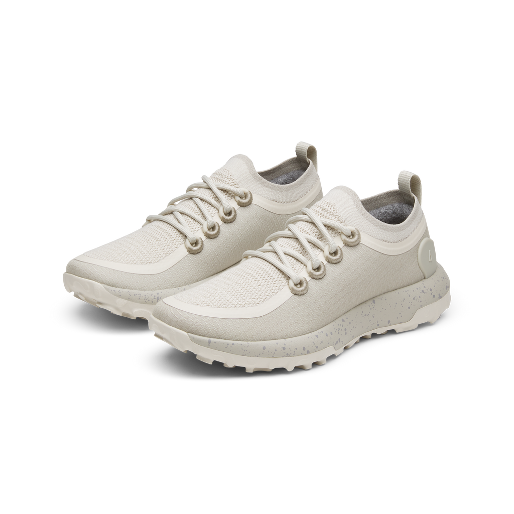 Men's Trail Runner - Weathered White (Weathered Grey Sole)