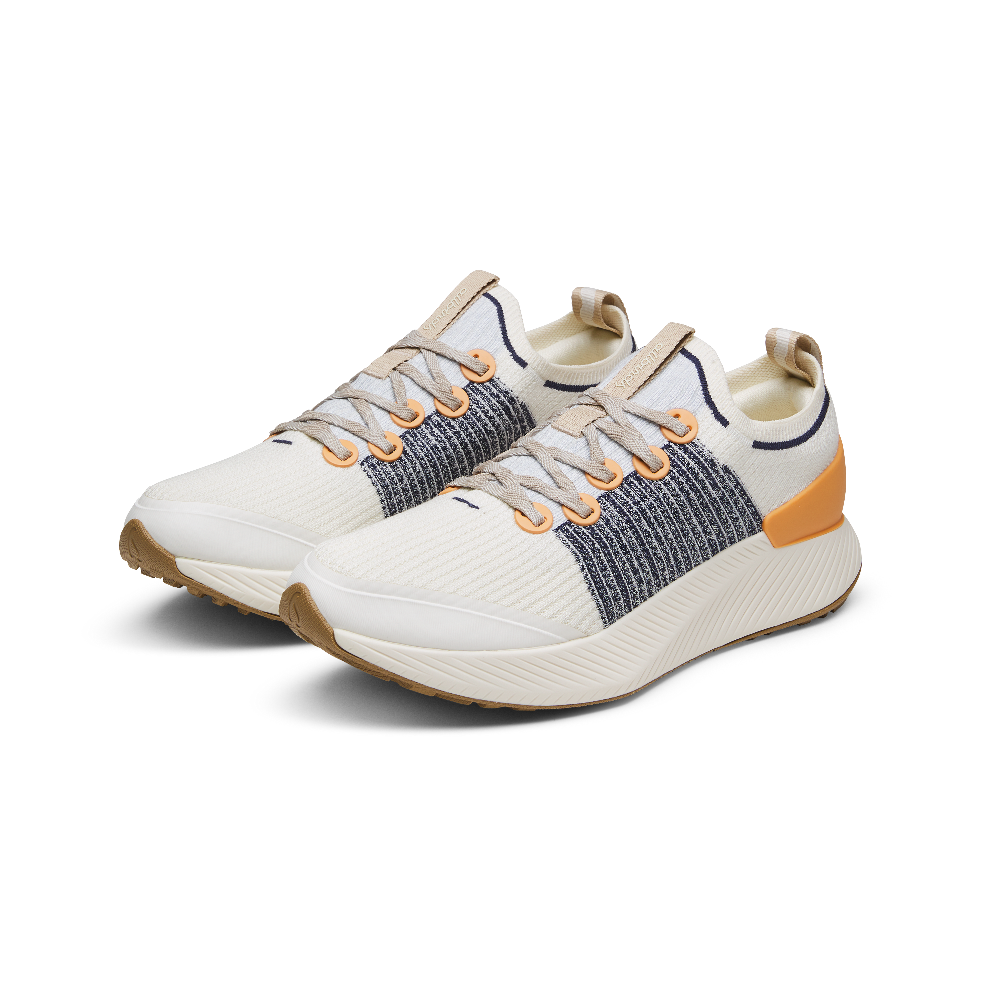 Men's Tree Gliders - Natural White/Hanami Orange (Twilight White Sole)