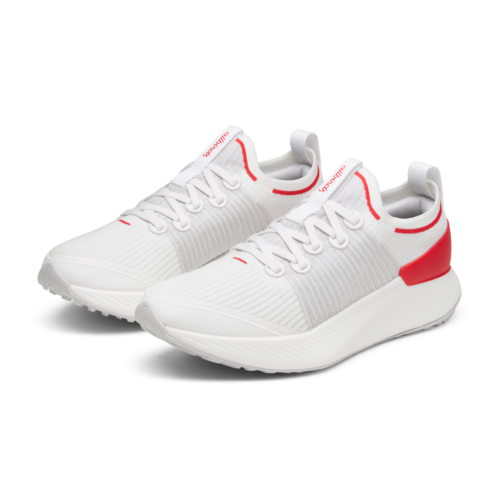 Women's Tree Glider - Blizzard/Bold Red (Blizzard Sole)