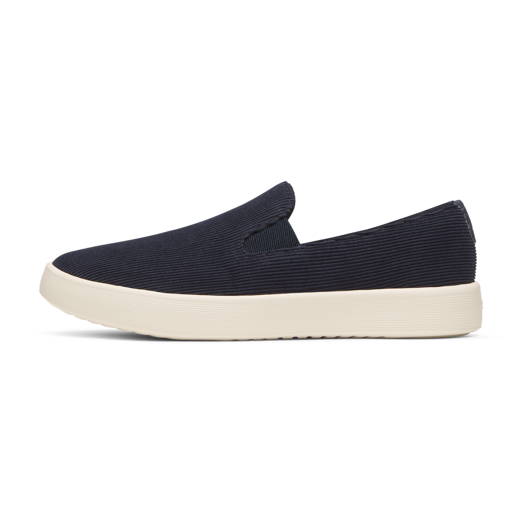 Women's Cruiser Slip On Corduroy - Dark Navy (Stony Cream Sole)