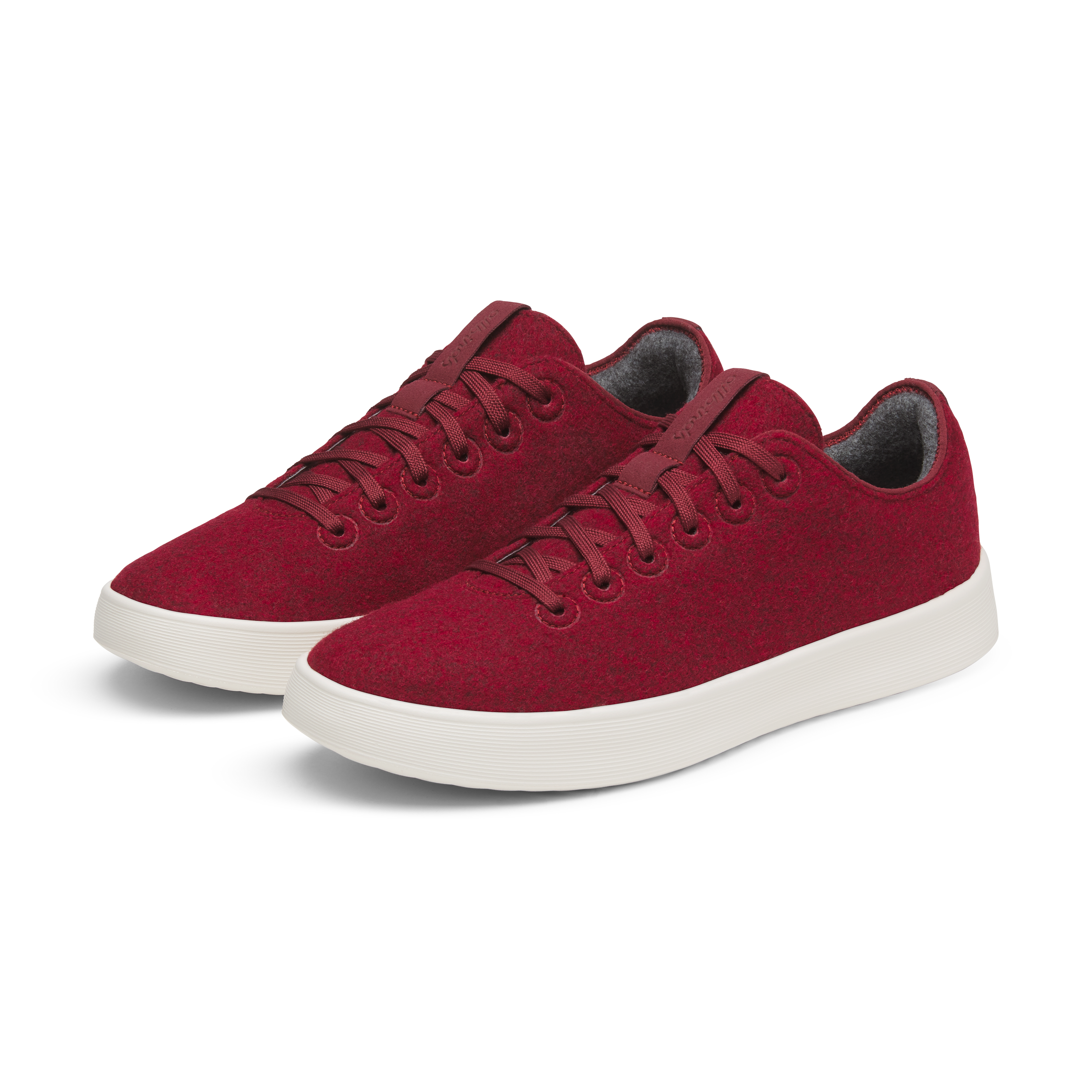 Women's Wool Cruiser - Burgundy (Natural White Sole)