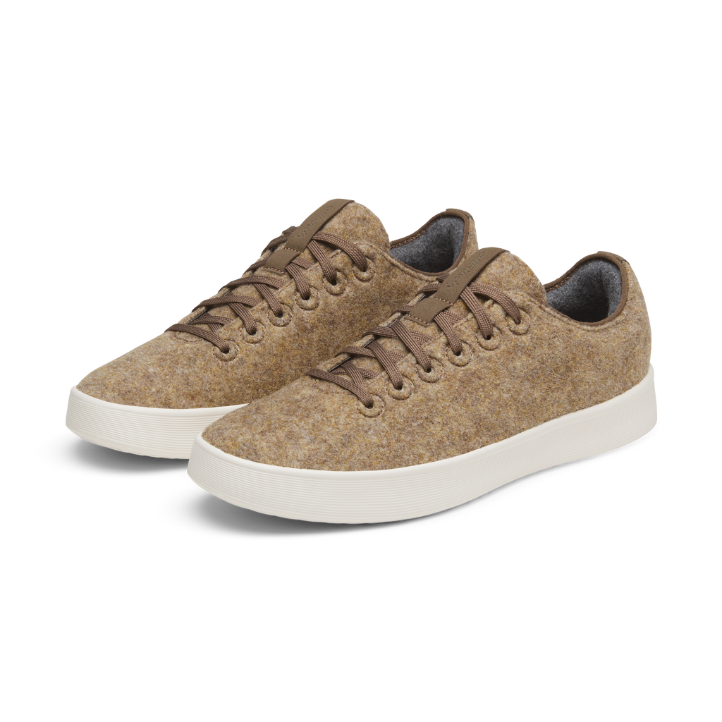 Women's Wool Cruiser - Dark Camel (Natural White Sole)