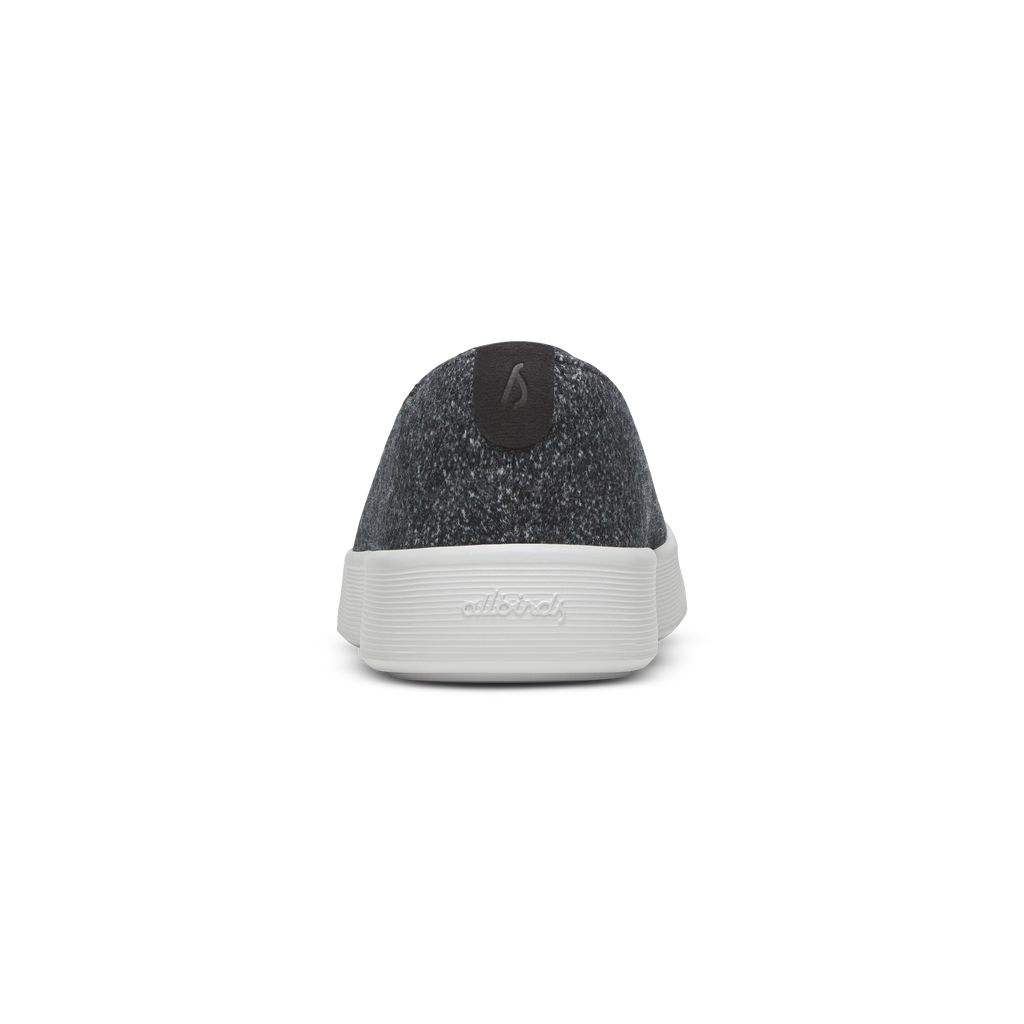 Men's Wool Cruiser Slip On - Dark Grey (Light Grey Sole)