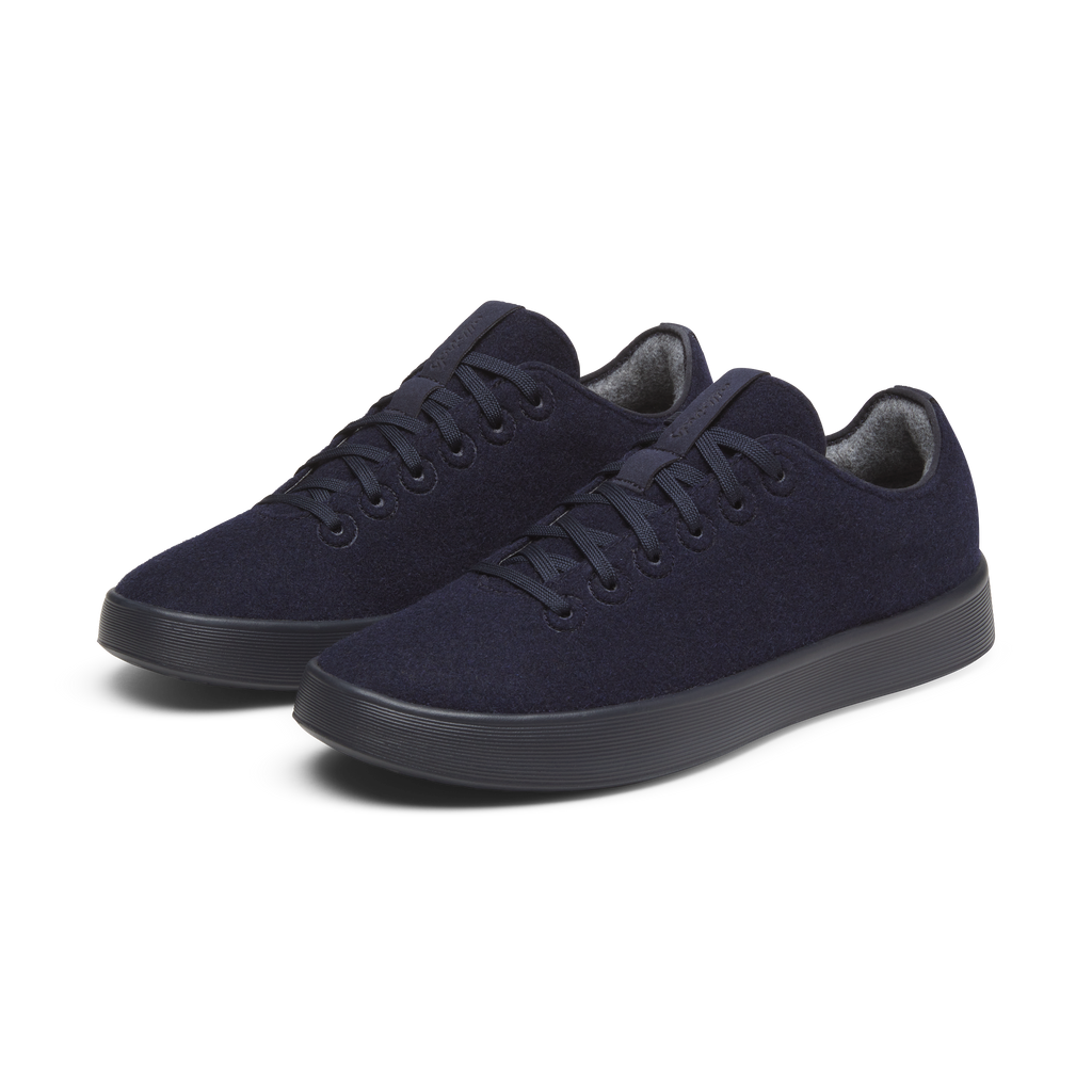 Men's Wool Cruiser - Dark Navy (Dark Navy Sole)