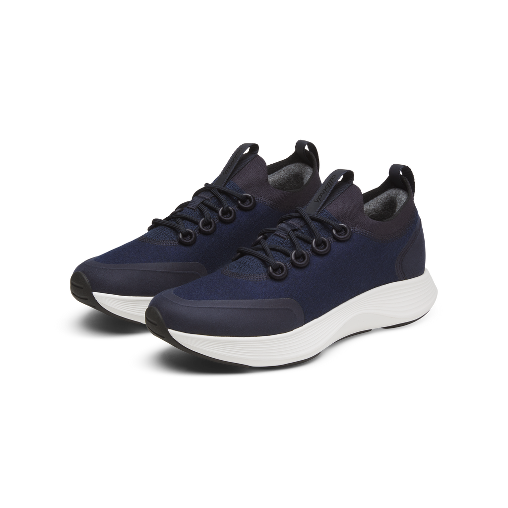 Women's Wool Strider - Dark Navy (Blizzard Sole)