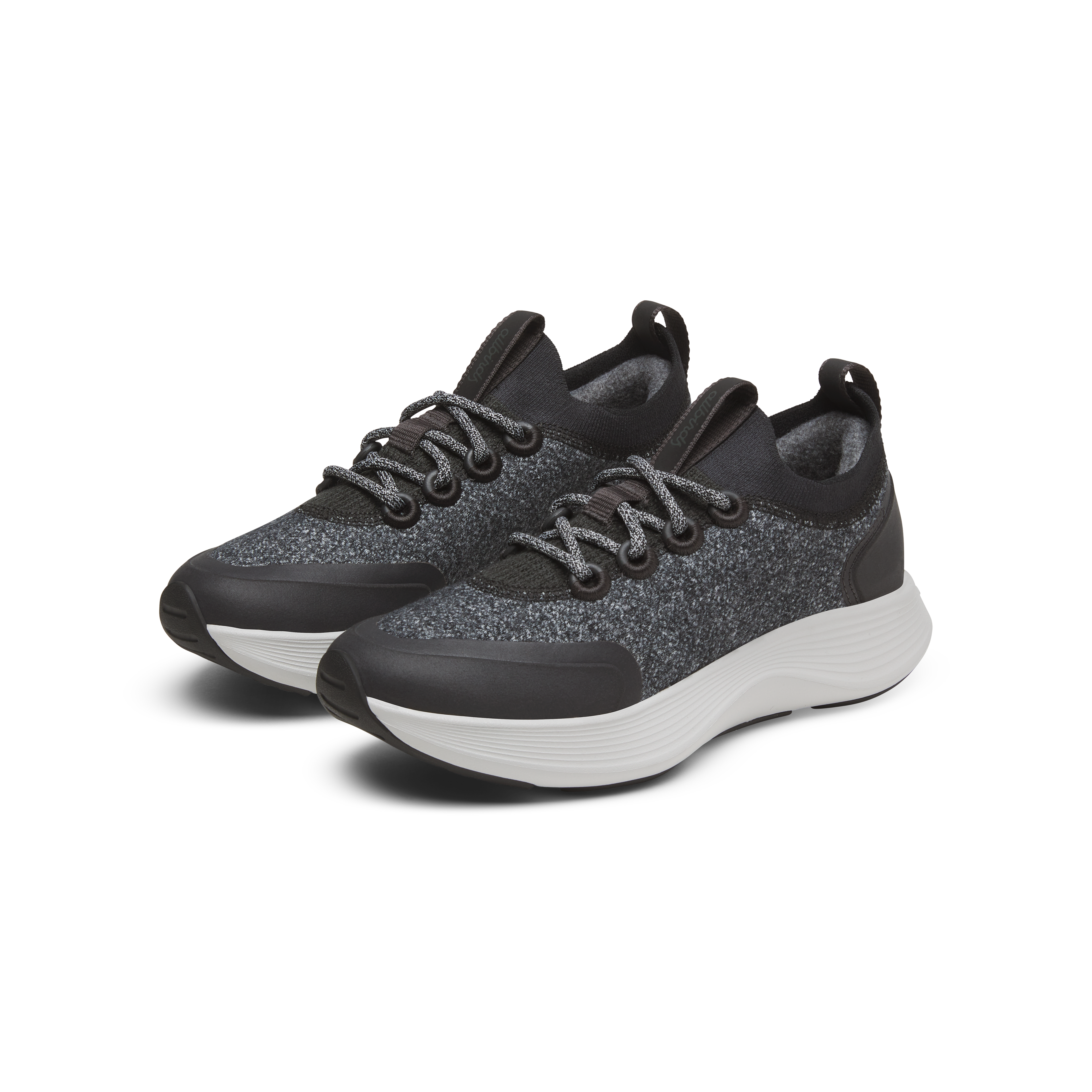 Women's Wool Strider - Dark Grey (Light Grey Sole)
