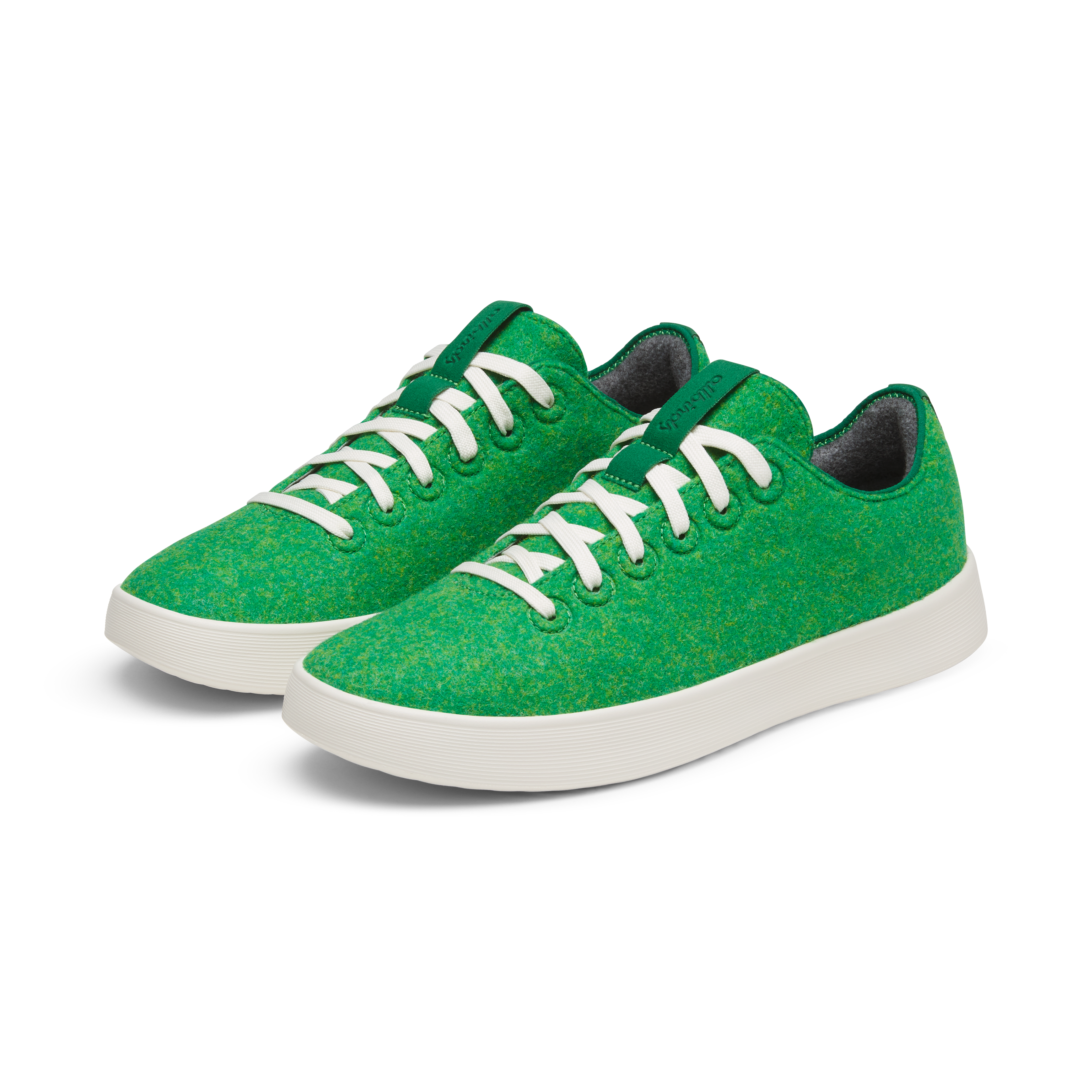 Men's Wool Cruiser - Kelly Green (Natural White Sole)