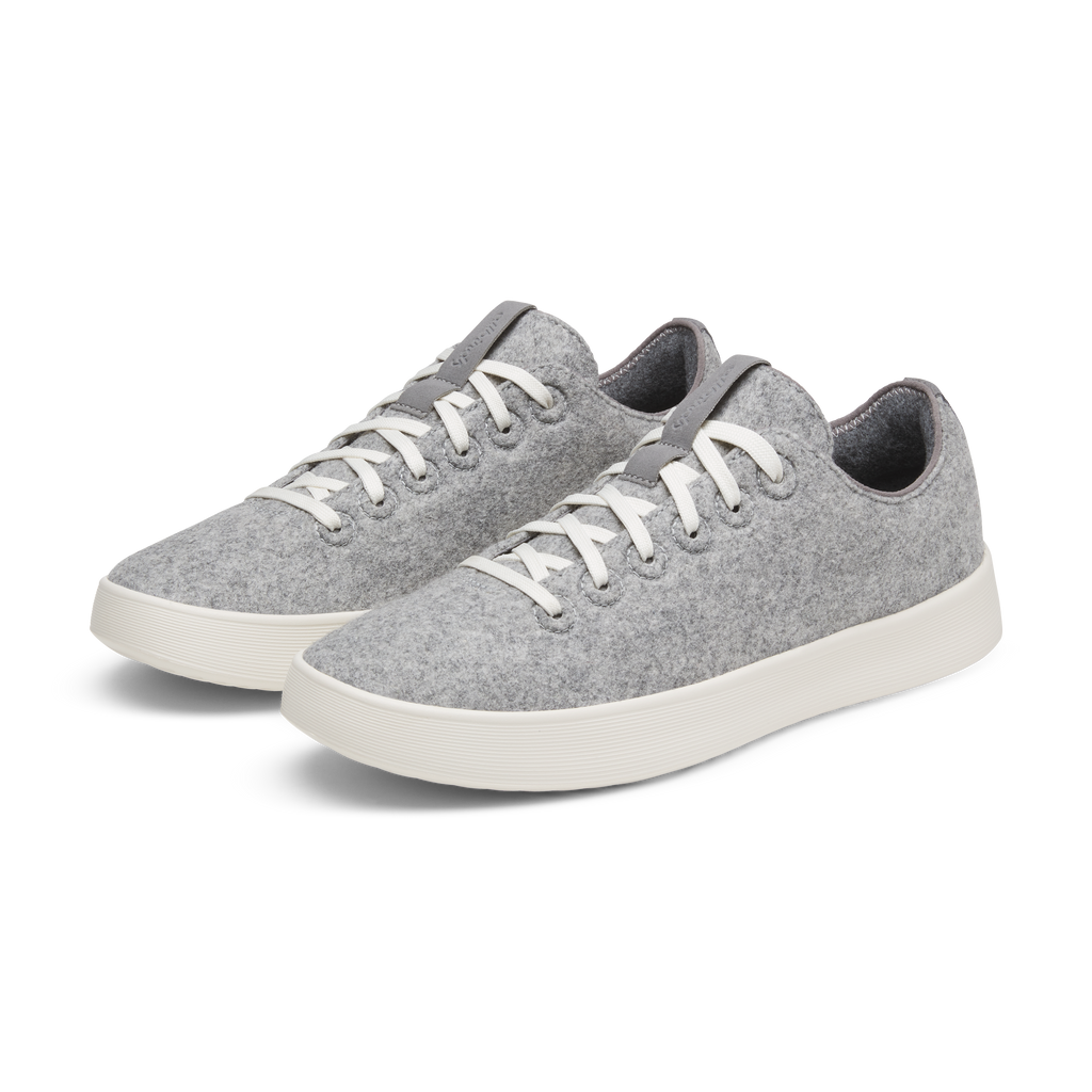Women's Wool Cruiser - Light Grey (Natural White Sole)