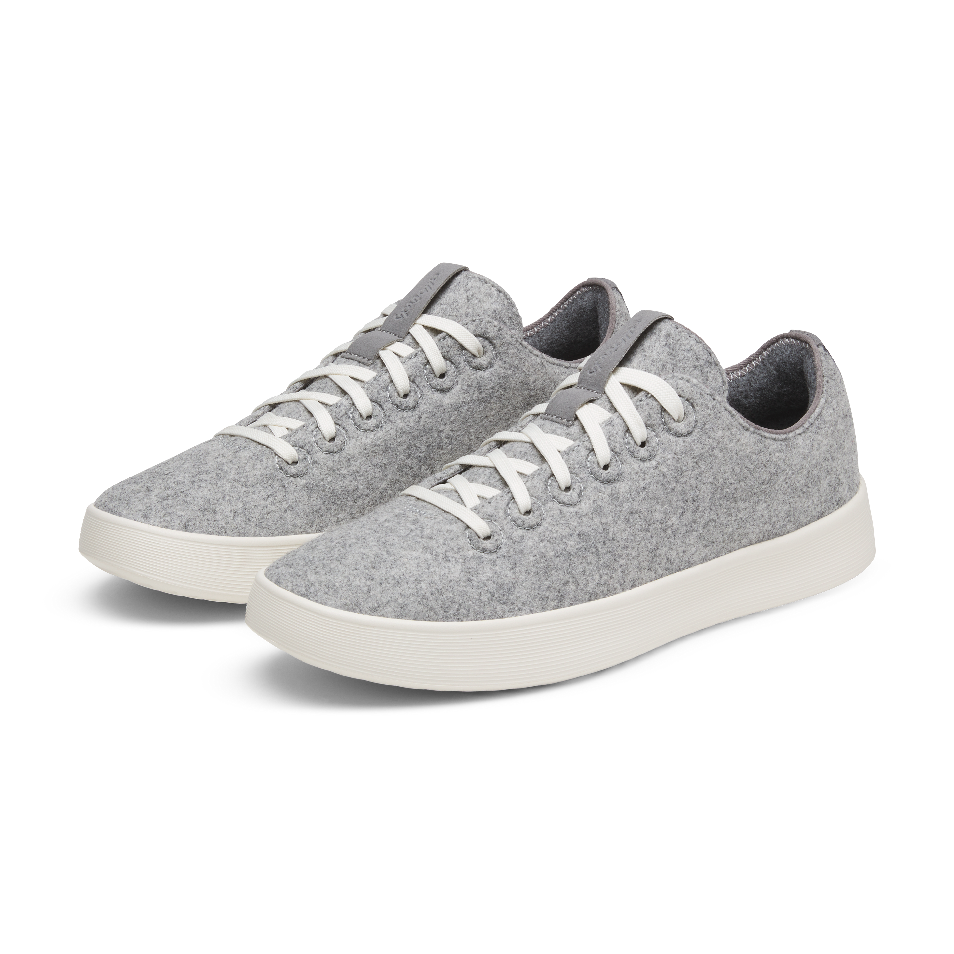 Men's Wool Cruiser - Light Grey (Natural White Sole)