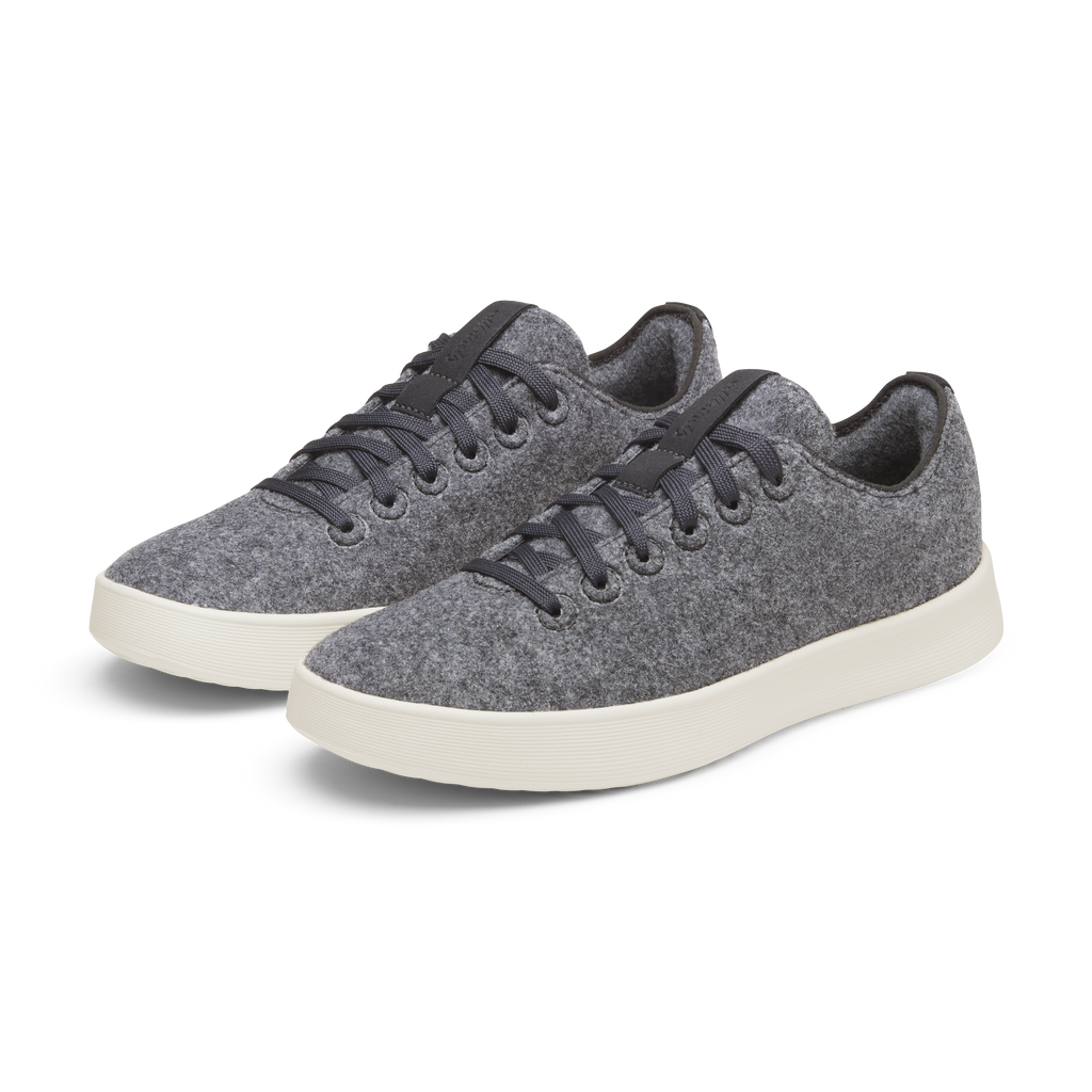 Men's Wool Cruiser - Granite Grey (Natural White Sole)