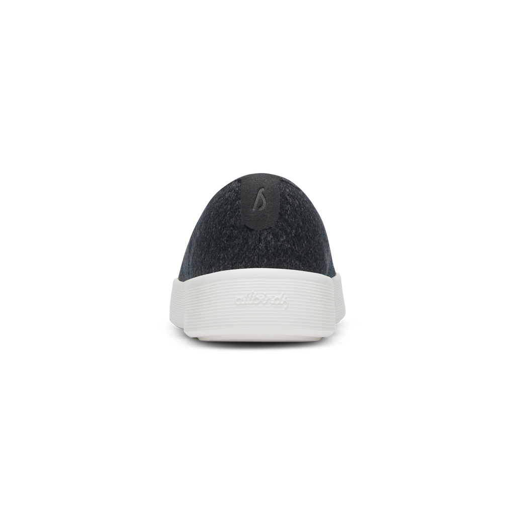 Men's Wool Cruiser Slip On - Natural Black (Blizzard Sole)