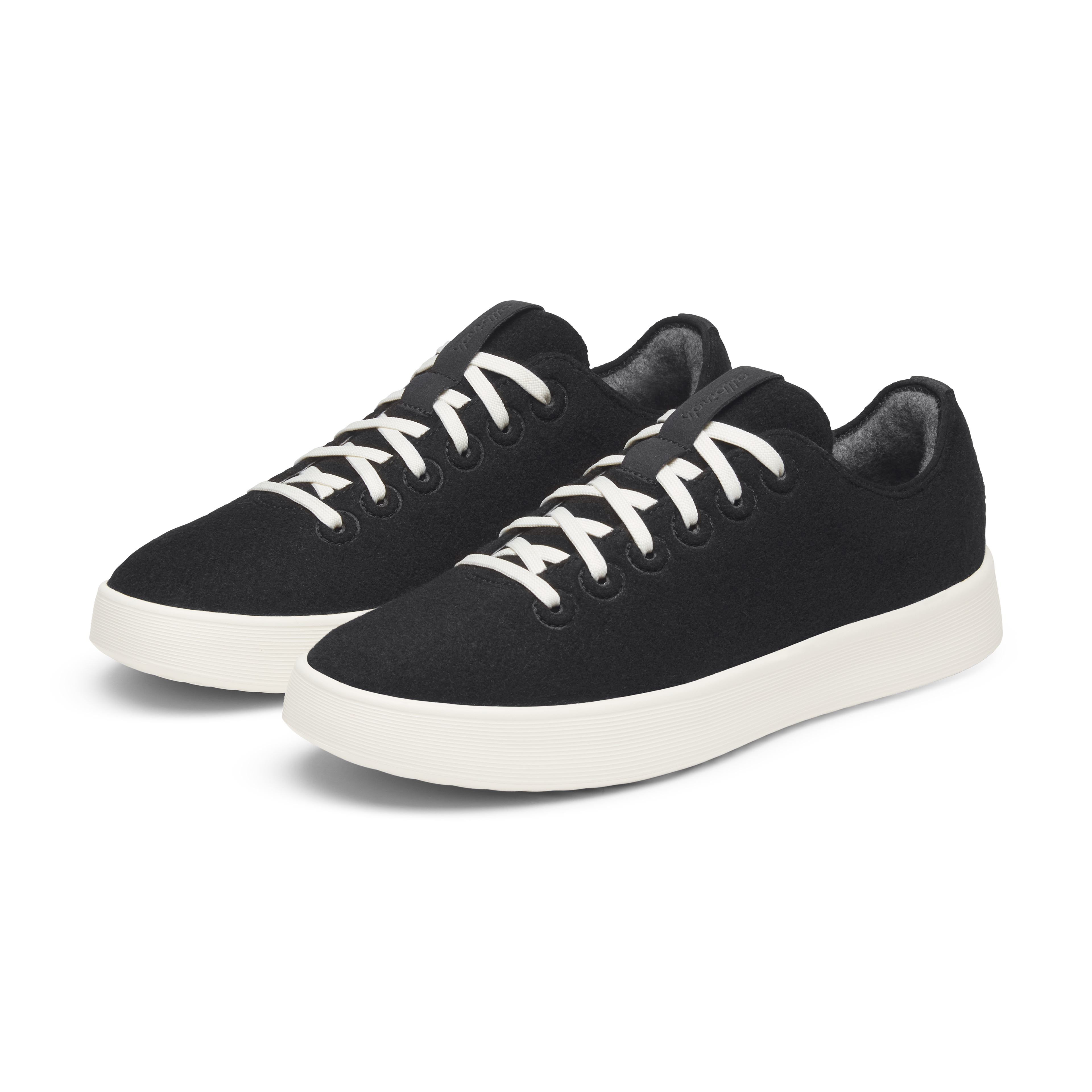 Women's Wool Cruiser - Natural Black (Natural White Sole)
