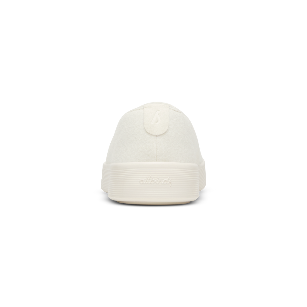 Men's Wool Cruiser Slip On - Natural White (Natural White Sole)