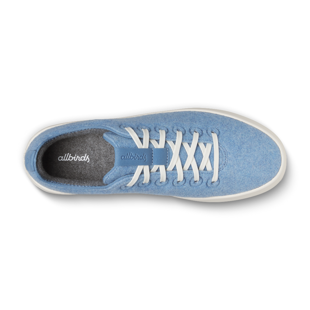 Men's Wool Cruiser - NZ Light Blue (Natural White Sole)