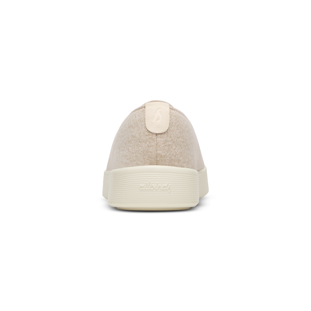 Men's Wool Cruiser Slip On - Rugged Beige (Stony Cream Sole)