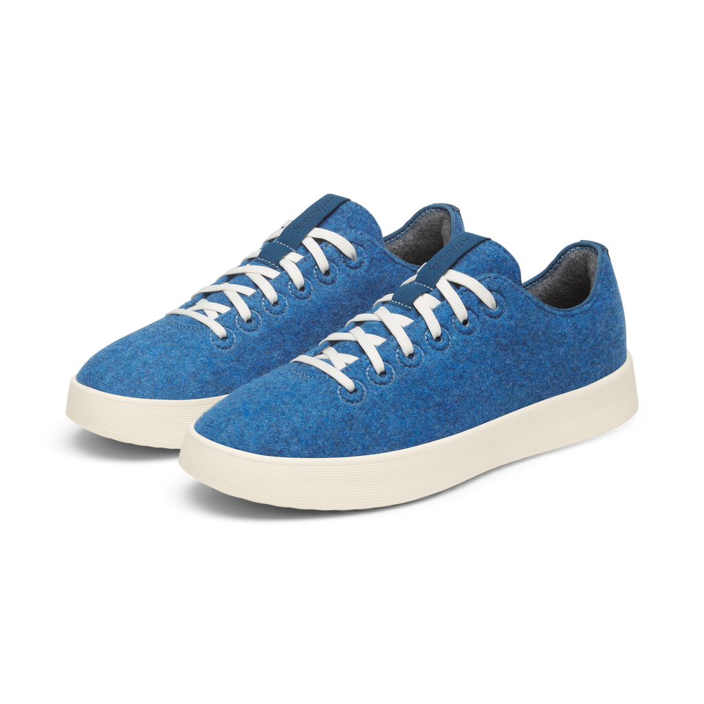 Women's Wool Cruiser - Sapphire Blue (Natural White Sole)
