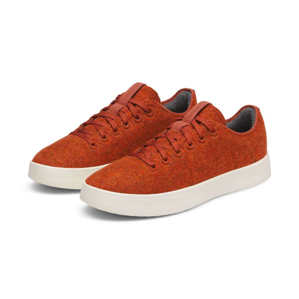 Men's Wool Cruiser - Terracotta (Natural White Sole)