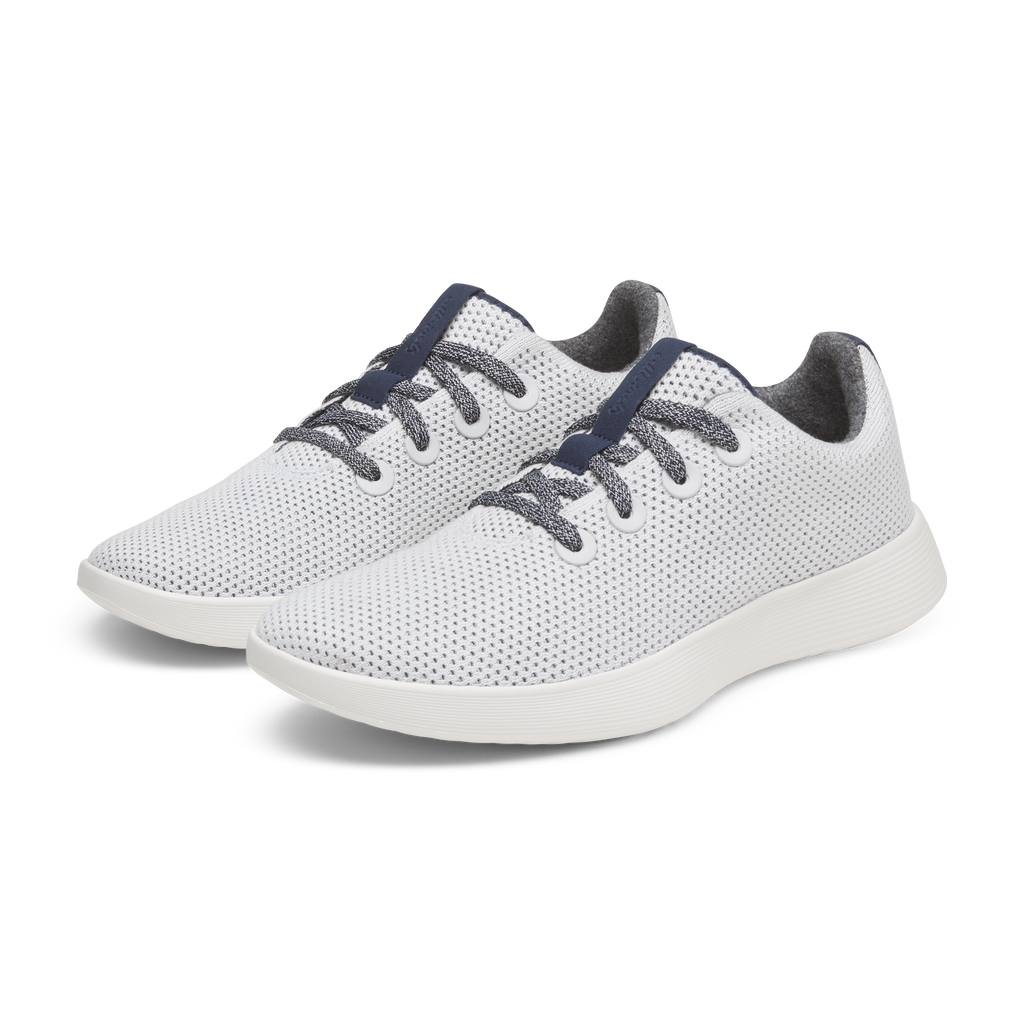 Women's Tree Runner NZ - Blizzard/Dark Navy (Blizzard Sole)