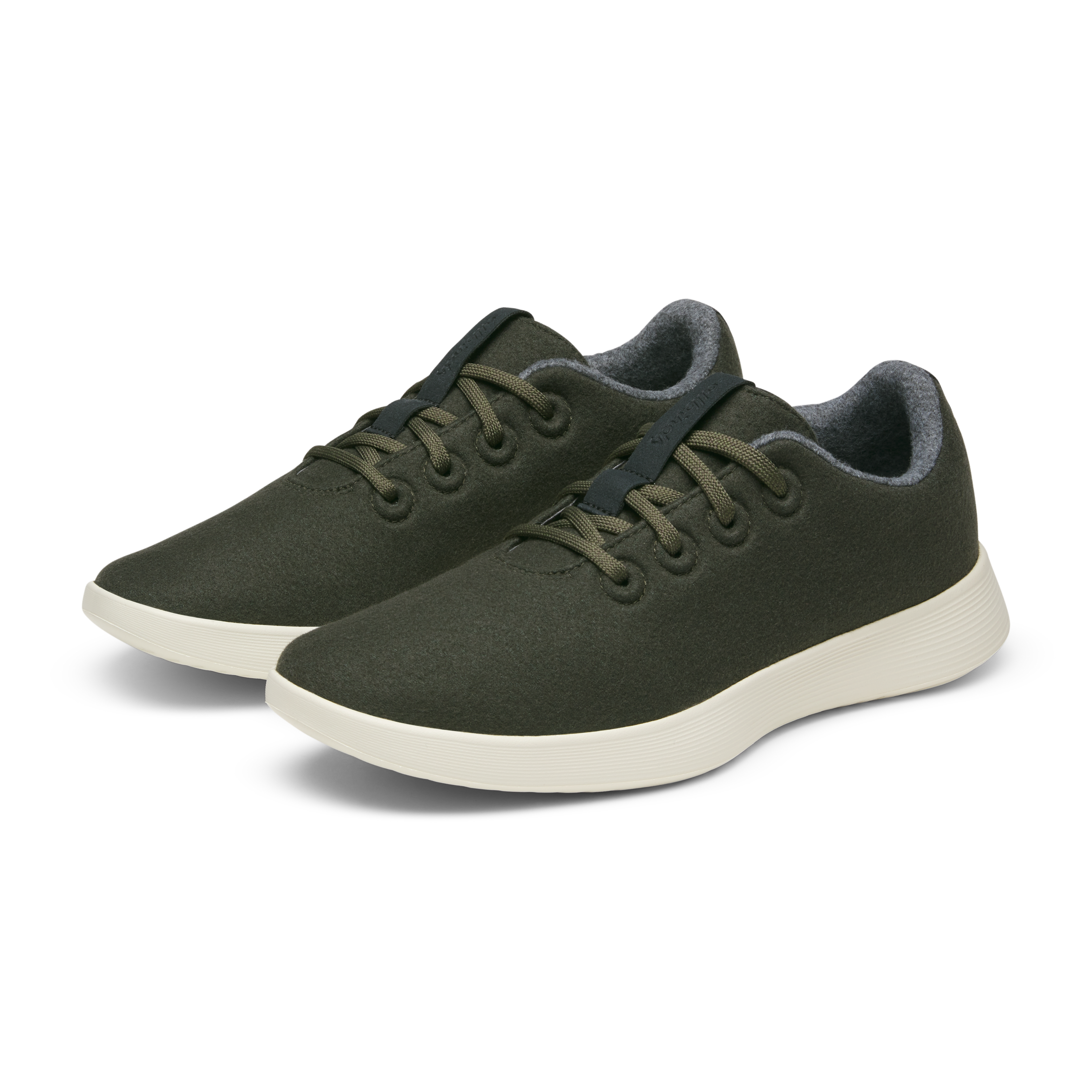 Men's Wool Runner NZ - Dark Jungle (Stony Cream Sole)