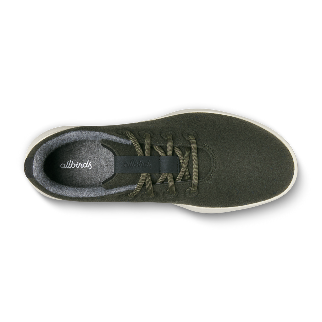 Women's Wool Runner NZ - Dark Jungle (Stony Cream Sole)