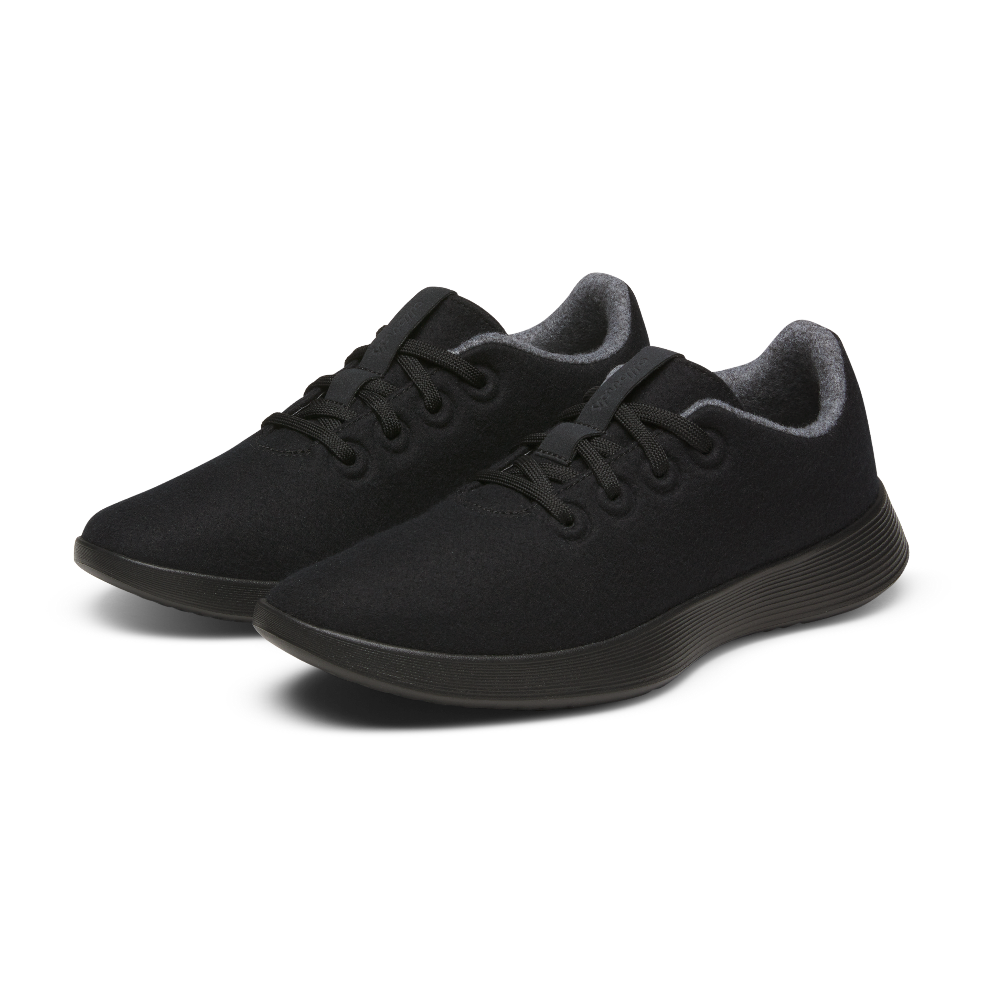 Men's Wool Runner NZ - Natural Black (Natural Black Sole)