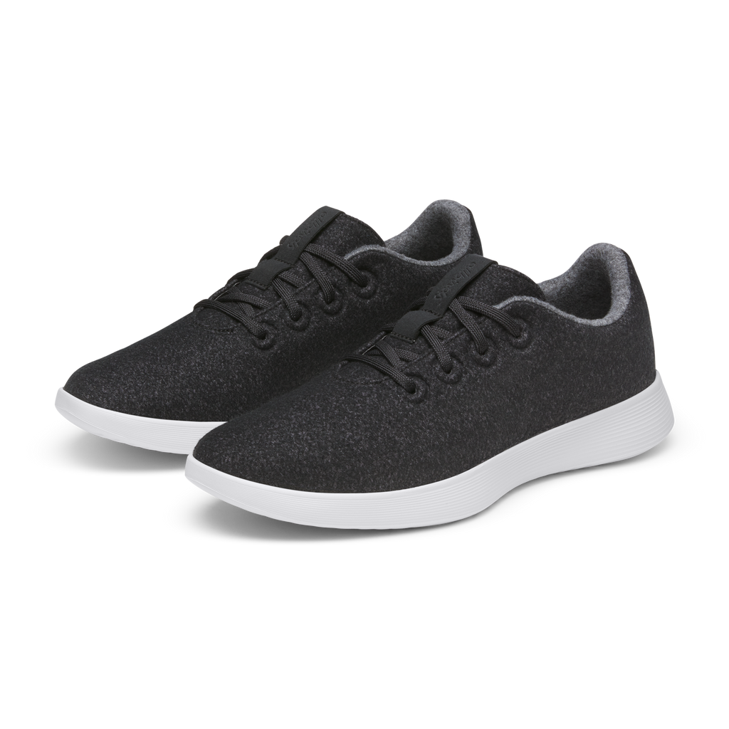 Men's Wool Runner NZ - Natural Black (Blizzard Sole)
