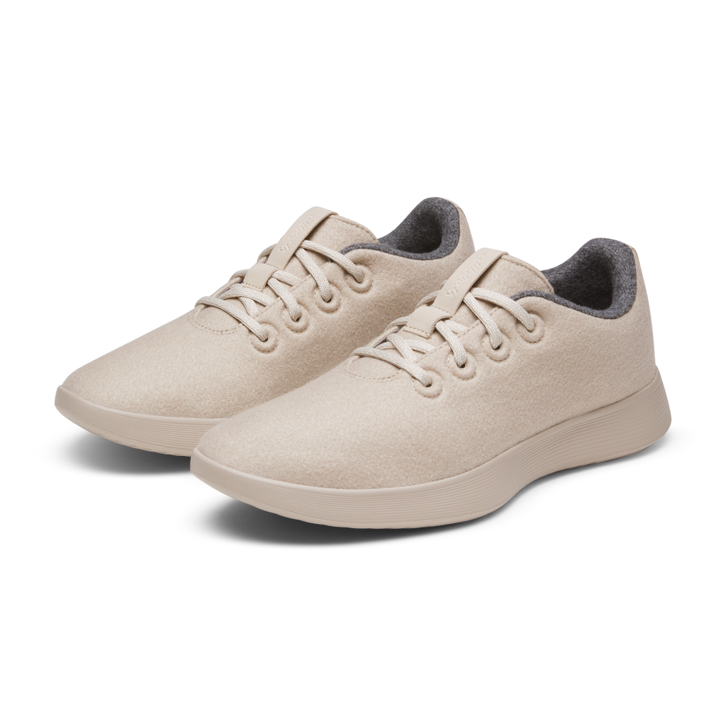 Women's Wool Runner NZ - Rugged Beige (Rugged Beige Sole)