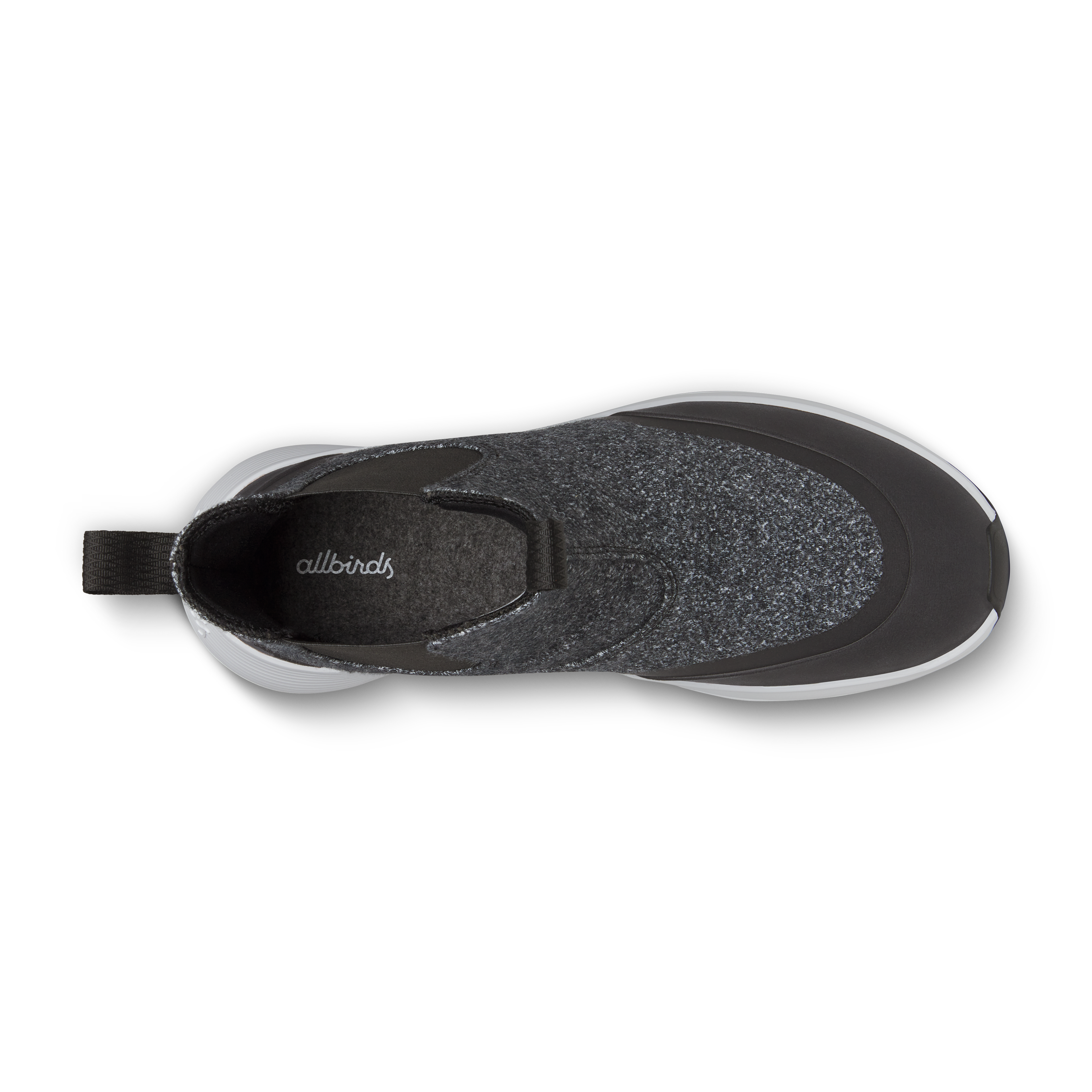 Men's Wool Runner Chelsea - Natural Grey (Light Grey Sole)