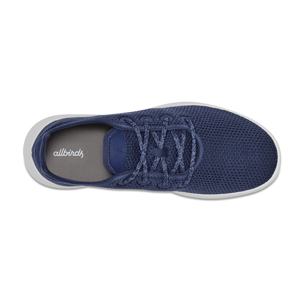 Women's Tree Runner - Marine Blue (White Sole)