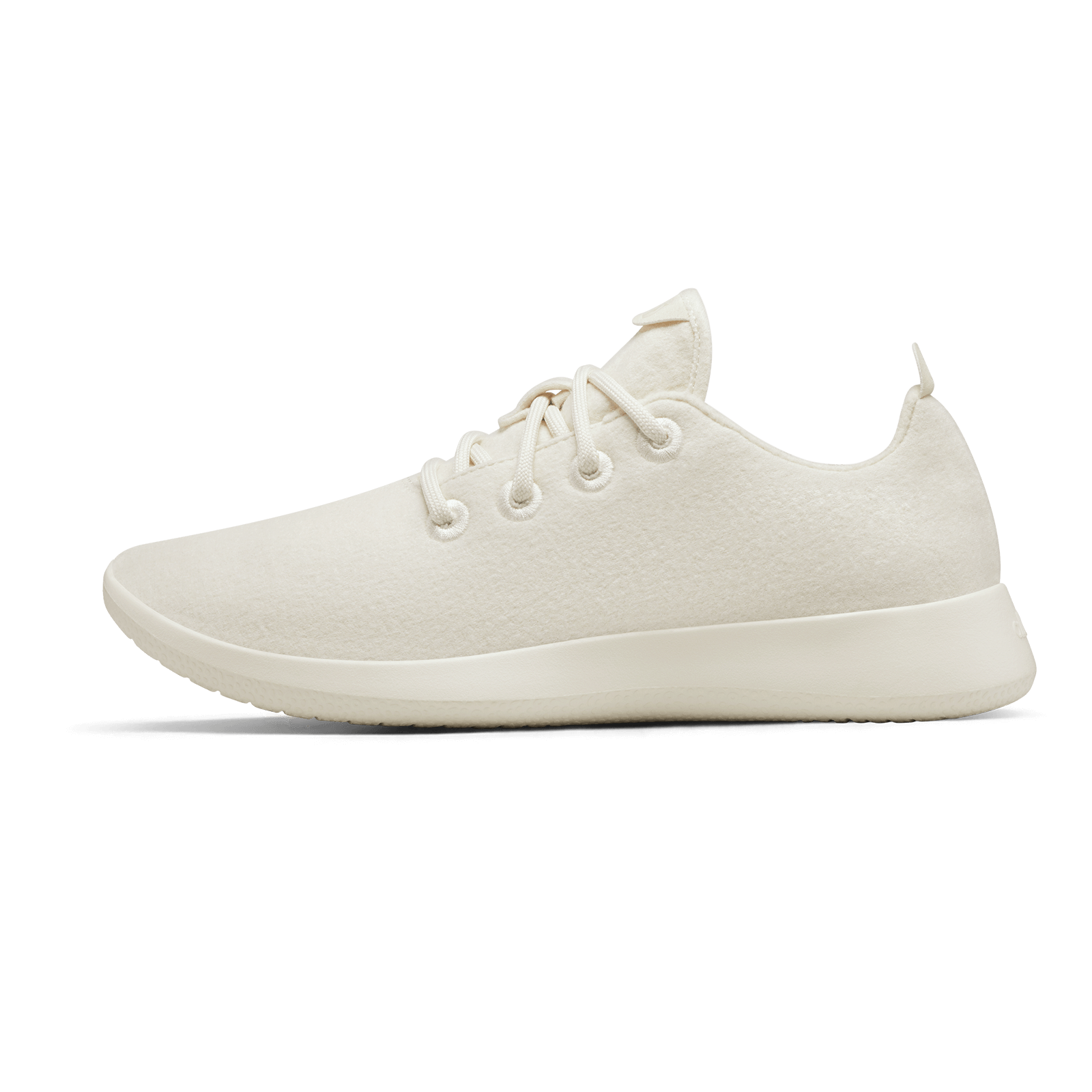 Women's Wool Runner - Natural White (Cream Sole)