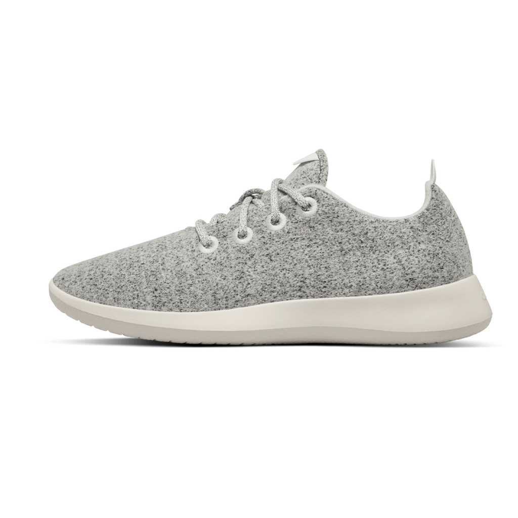 Women's Wool Runner - Dapple Grey (Cream Sole)