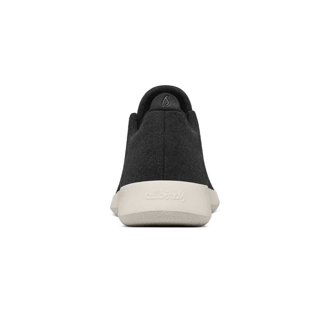 Men's Wool Runner - True Black (Cream Sole)
